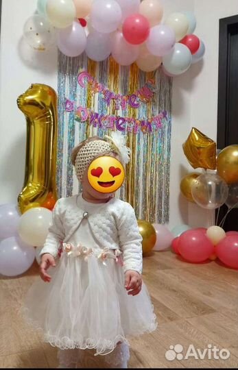 Платье праздничное 80 р