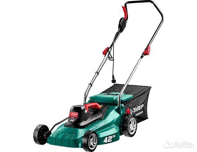 Электрическая газонокосилка Зубр гсц-42-2000