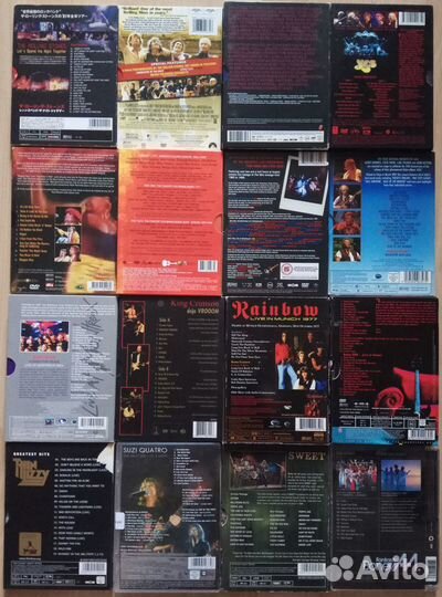 DVD концерты клипы - (Digipak in Slipcase) подароч