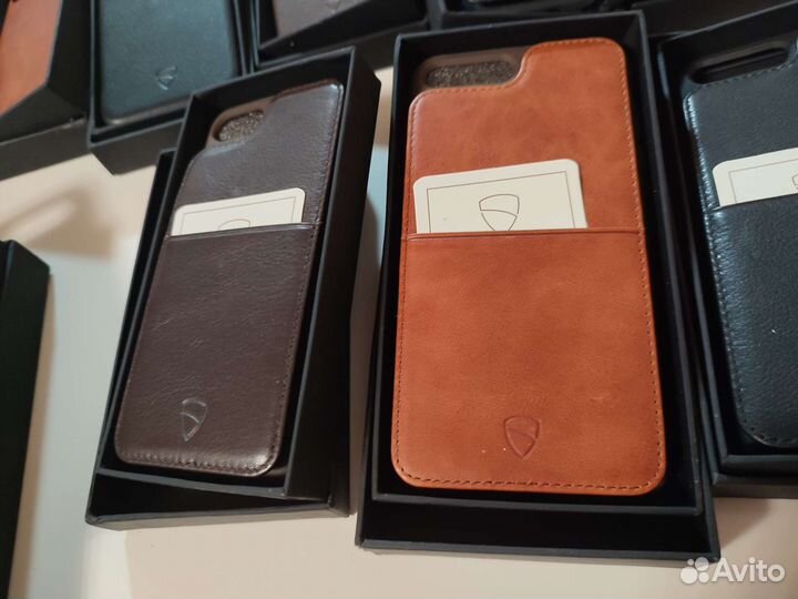 Кожаный чехол Vaultskin iPhone 7 / 7 plus/ Soho
