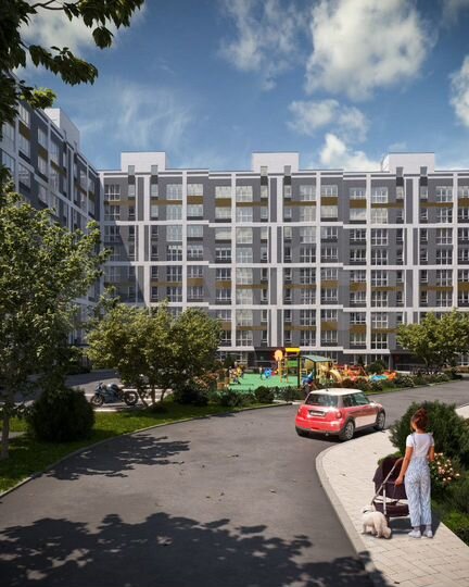 1-к. квартира, 40,3 м², 4/9 эт.