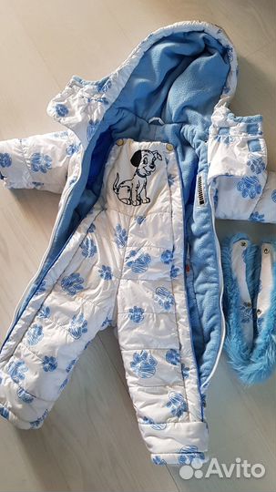 Комбинезон для девочки зимний