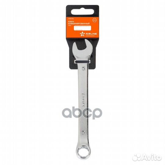 Ключ комбинированный 15мм пласт. подвес (ataf01