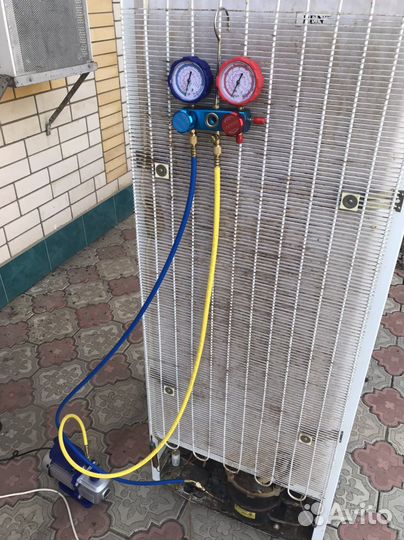 Заправка фреоном холодильников