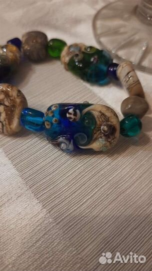 Браслет. Муранское стекло