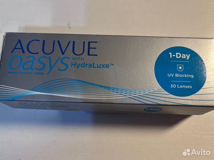 Бронь Линзы контактные acuvue oasys 1 day -1,25