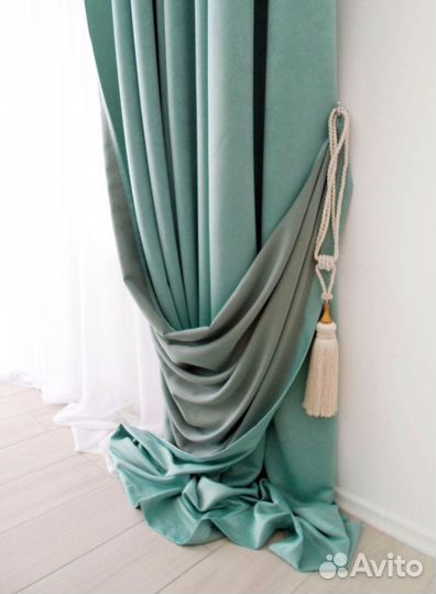 Шторы Тюль Бархат Блекаут Канвас Лён портьерный