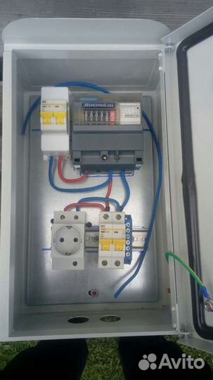 Щит учета в сборе 220вт