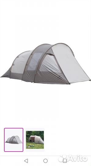 Палатка 4х местная nordway camper4