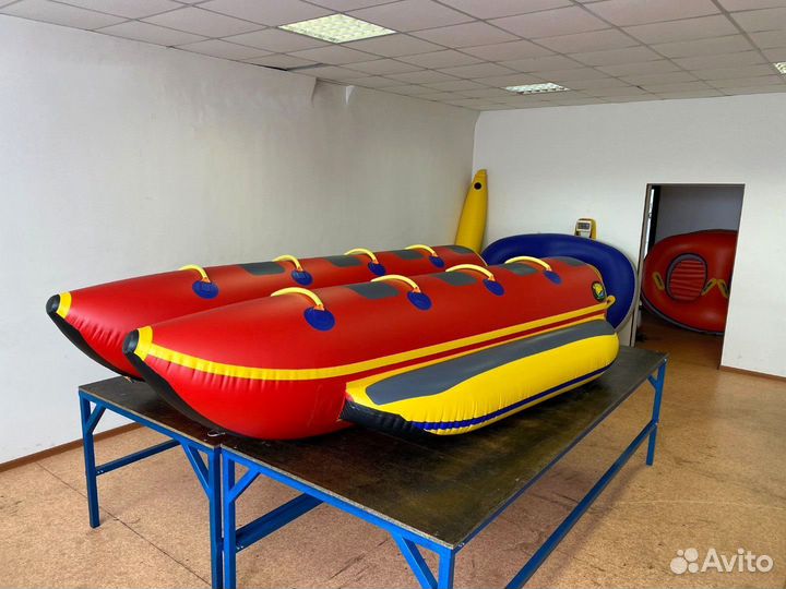 Тюбинг банан надувной