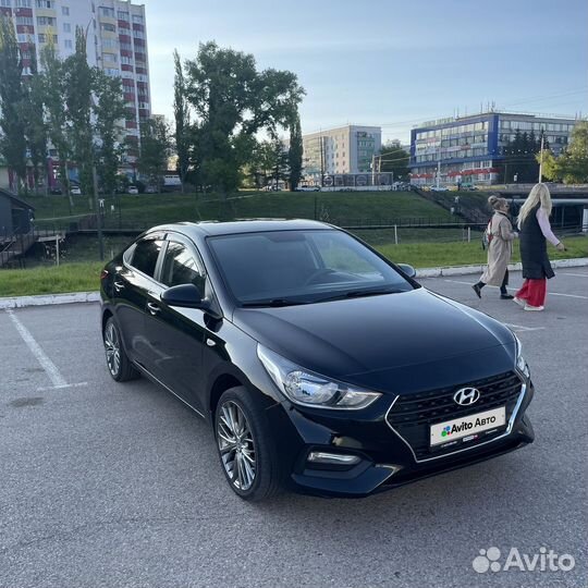 Hyundai Solaris 1.4 МТ, 2018, 92 000 км