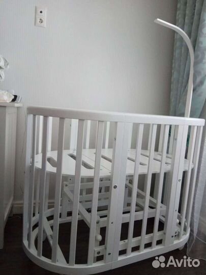 Детская кроватка ellipsebed б/у