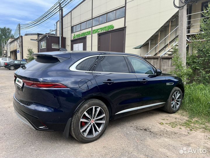 Jaguar F-Pace 2.0 AT, 2021, 50 000 км