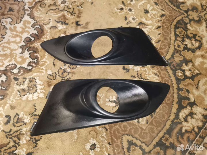 Решётки для противотуманные фар на Авео Т300