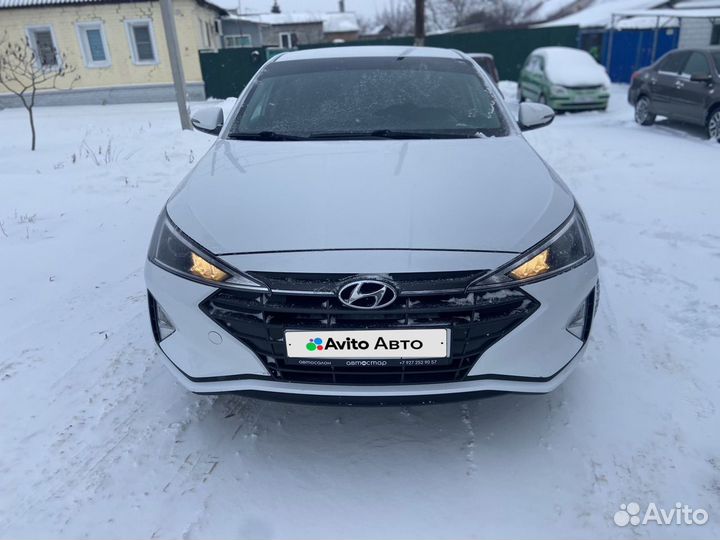 Hyundai Elantra 1.6 AT, 2019, 77 253 км