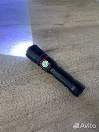 Аккумуляторный светодиодный ручной фонарь