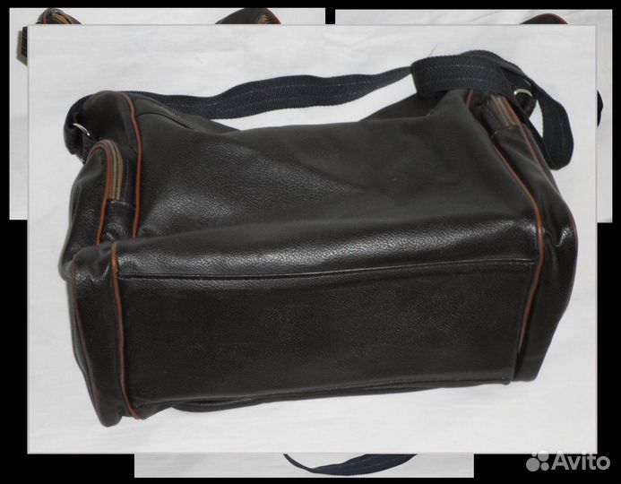 Сумка для спорта, кожаная
