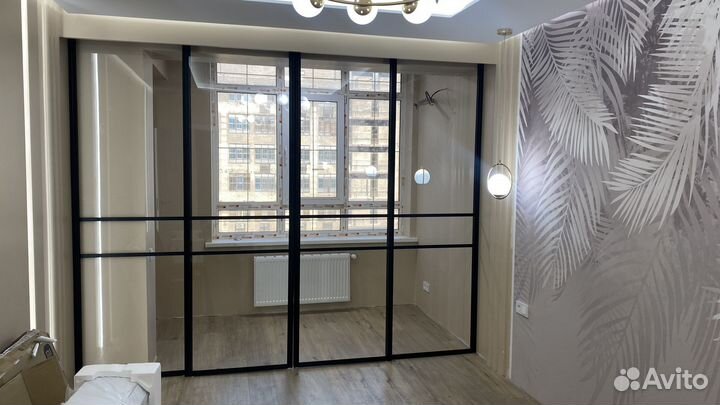 Перегородка матовая