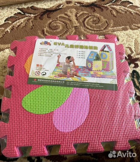 Детский коврик пазл