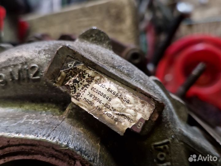 Турбина на ford transit двигатель diesel 2.2