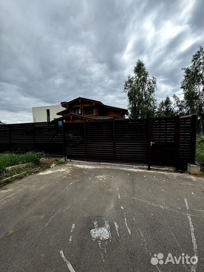 Забор ранчо с установкой