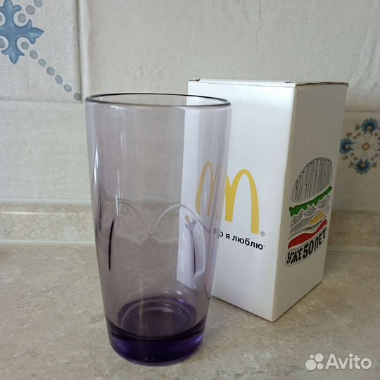 Новый стакан Макдональдс, юбилейный, фиолетовый