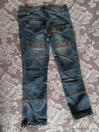 Капри бриджи винтаж Denny Rose женские Y2K