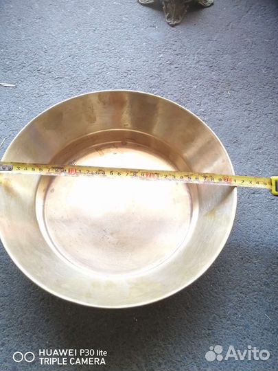 Таз латунь СССР