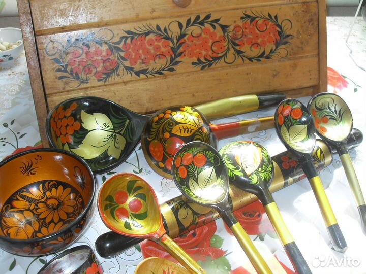 Деревянные ложки СССР