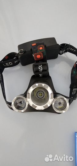 Фонарь налобный очень мощный