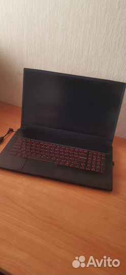 Игровой ноутбук msi 17.3 nvidia rtx 3050, ram 16gb