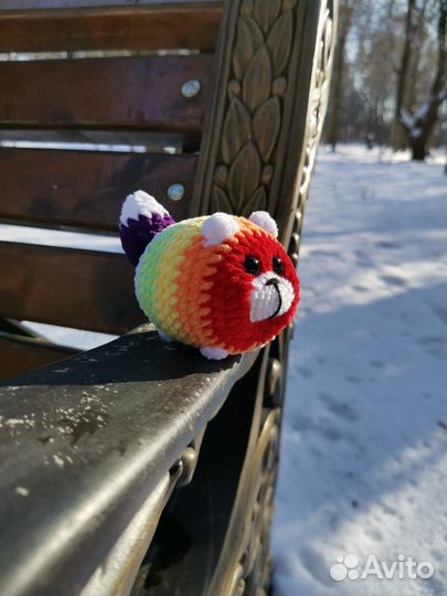 Мягкая игрушка кот колобок