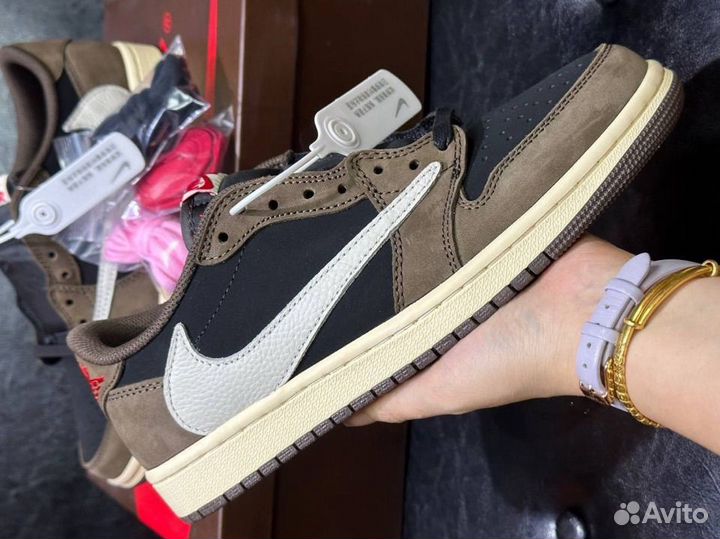 Кроссовки Nike Air jordan 1 Low Travis Scott