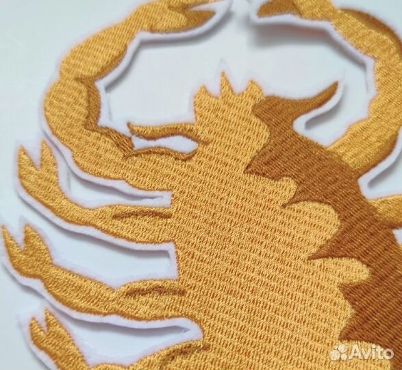 Нашивка скорпион с куртки Гослинга Драйв