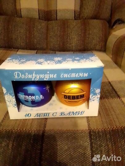 Новогодние коллекционные шары Made In Italy