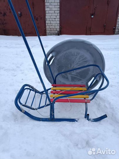 Детские санки бу