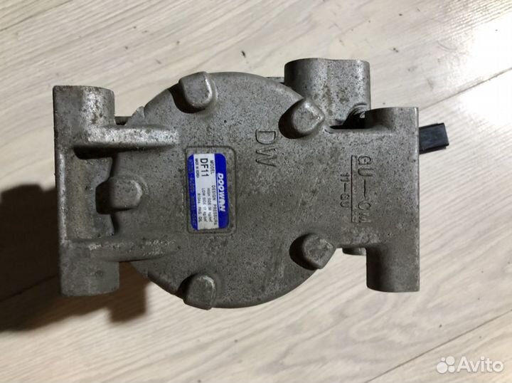 Компрессор кондиционера Kia Rio 3 Hyundai Solaris