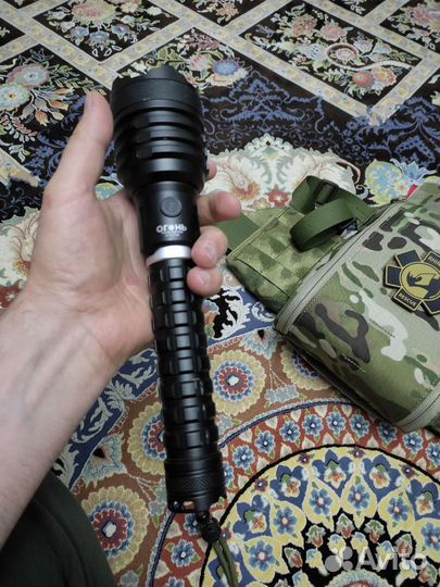 Фонарь тактический (полиция, охота, рыбалка, воен)