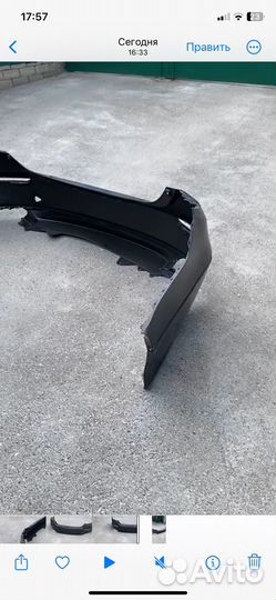 Задний бампер хонда акорд 10