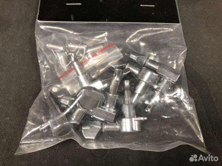 Колки для гитары 3+3, хром. Комплект