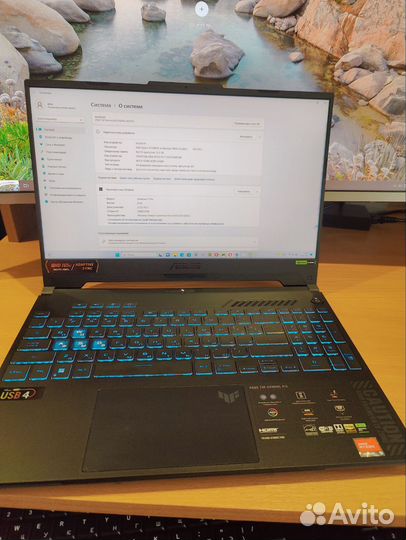 Игровой ноутбук asus TUF Gaming A15 FA507XI-HQ066