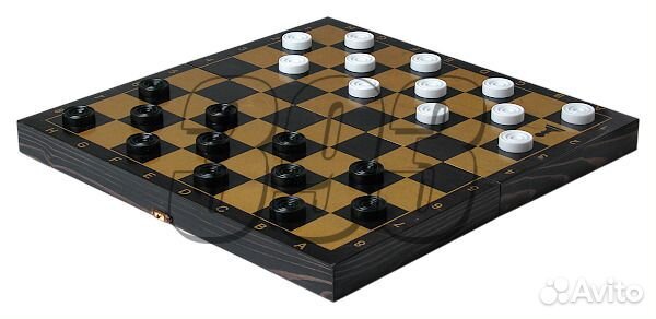 Шахматы, нарды, шашки Айвенго (чёрно-золот (32354)