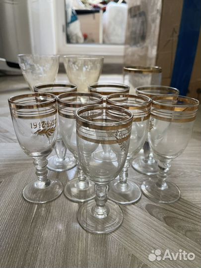Рюмка и бокалы СССР