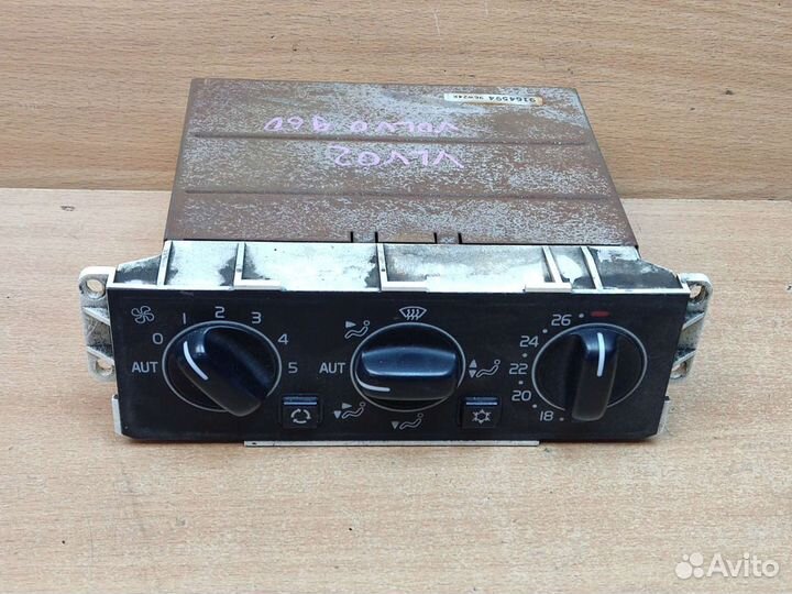 Блок управления отопителем, Volvo 960