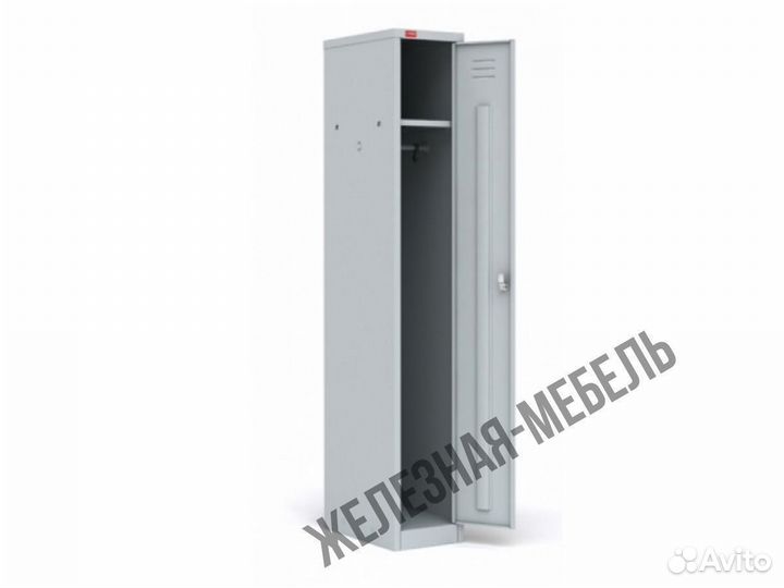 Шкаф для раздевалки шрм-11 односекционный