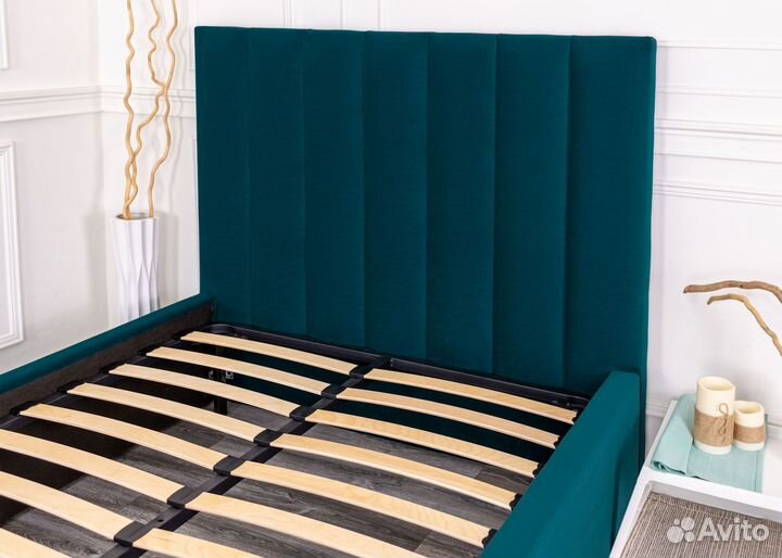 Кровать 120х200 Богема в велюре