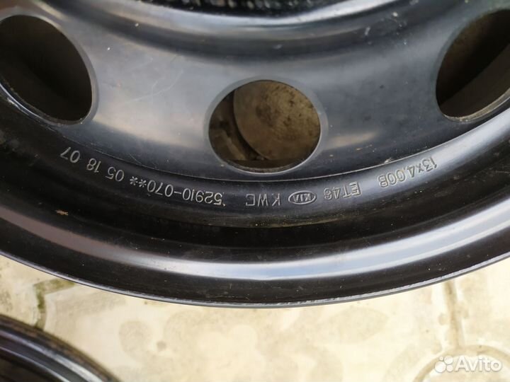 Штампованные диски r13 Kia