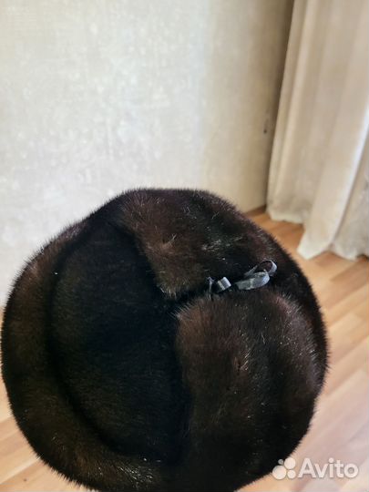 Норковая шапка мужская