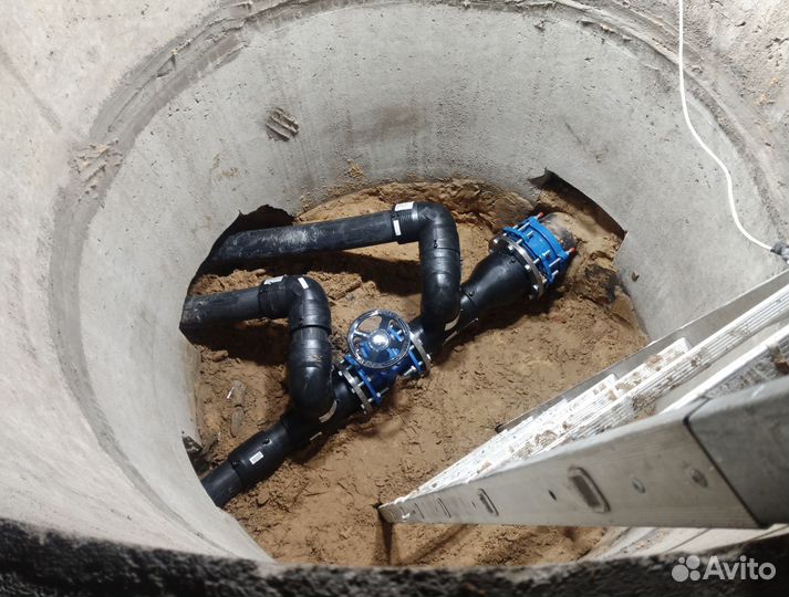 Монтаж узлов водоснабжения и канализации