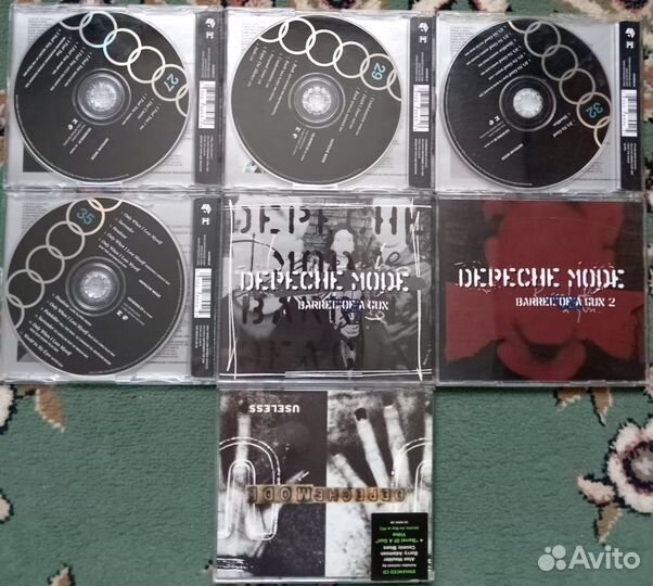 Depeche Mode синглы на CD